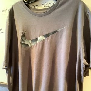 Nike taupe colored Dri Fit shirt
